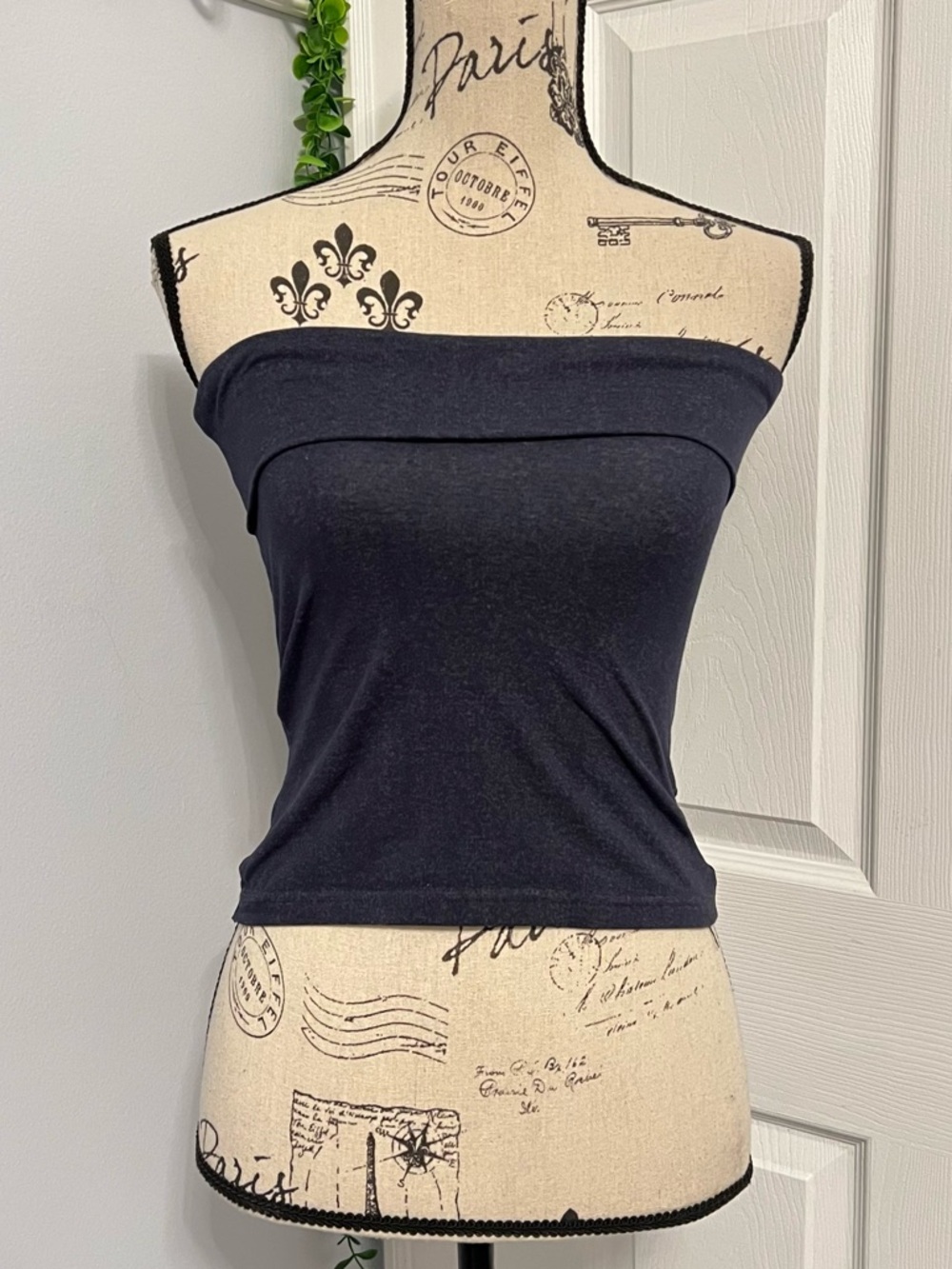 Strapless Navy Women's Tube Top